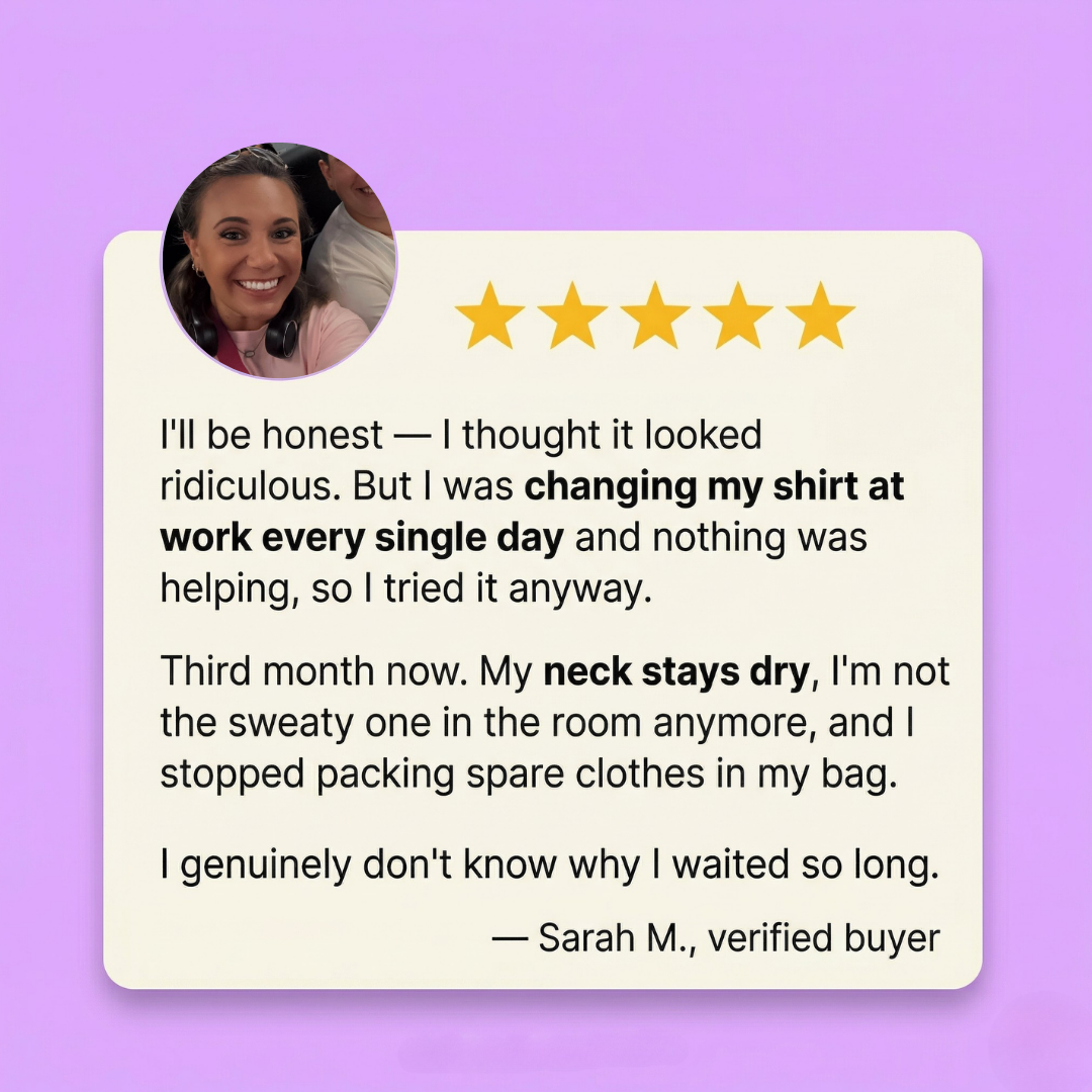 FlashAir V2.0 — Neck Fan For Hot Flashes & Sweats