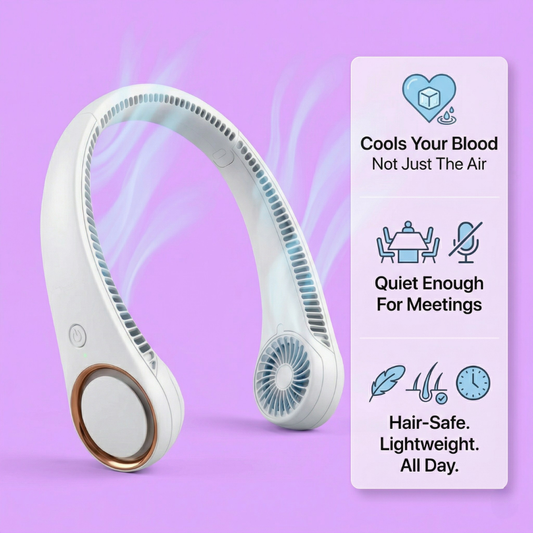FlashAir V2.0 — Neck Fan For Hot Flashes & Sweats